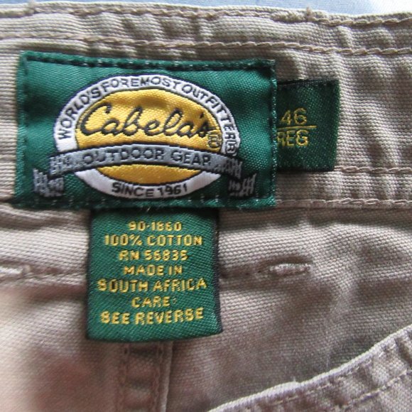 Mens Cabelas Outdoors Hiking Shorts Sz 46 / 48 Lot of 3 - Picture 3 of 11